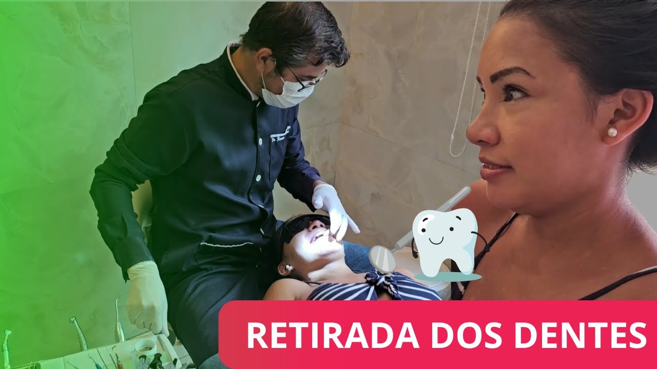 DAIELE SENTE MEDO, MAS REALIZA A EXTRAÇÃO DOS DENTES
