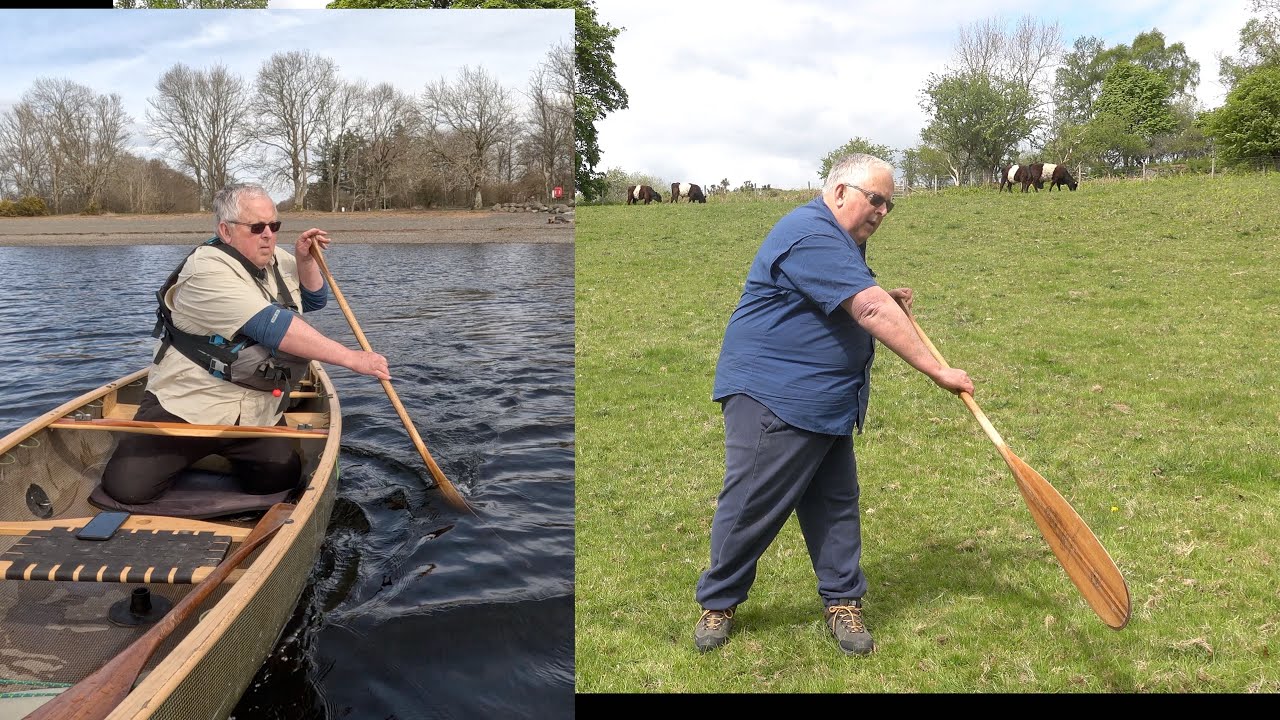 Cross Bow Rudder / Cross Bow Duffek:  Making a more nuanced stroke