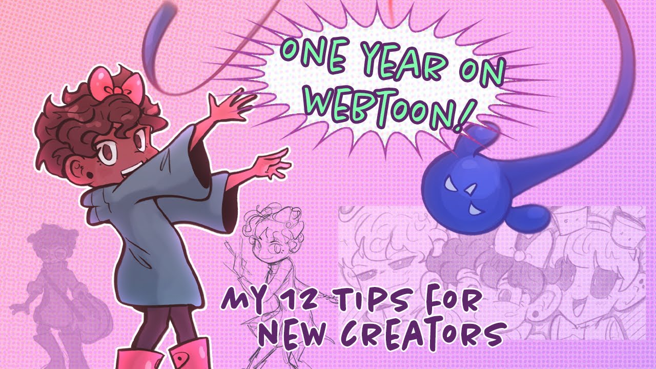 One Year on Webtoon! My Experience and 12 Takeaways for New Creators (Webcomic Tips)
