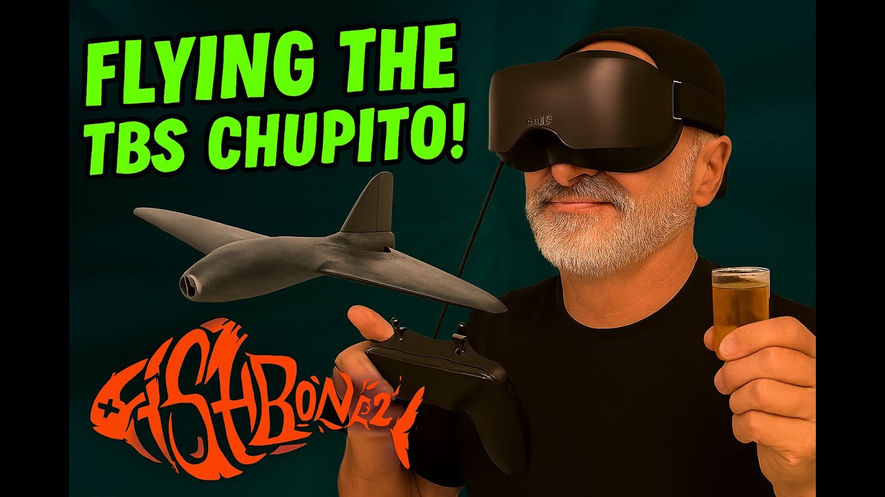 TBS Chupito! Maiden flight of the Chupito FPV Wing! The wing proves it can really fly.#FPV #chupito