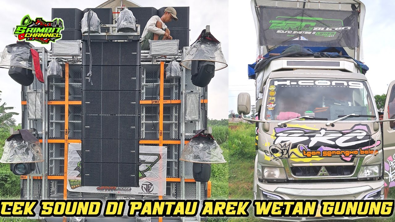 BRC Audio Cek Sound di Pantau Penyewa Arek Wetan Gunung