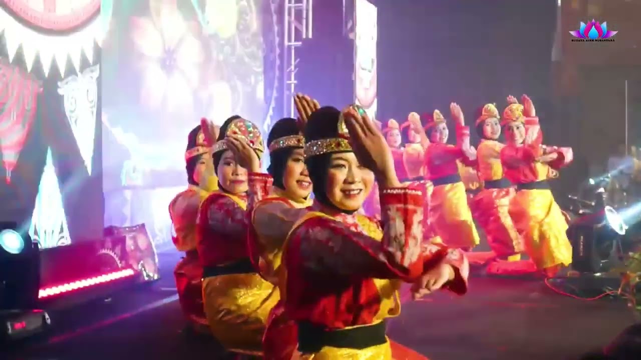 PERTUNJUKAN TARI RATOH JAROE ASEAN GAMES di HERMES PALACE ACEH || SANGGAR BUANA ACEH