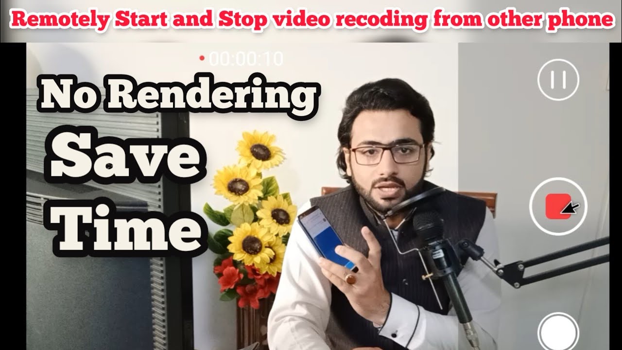 Remotely Start and Stop video recoding from other phone | Tech Point Pk