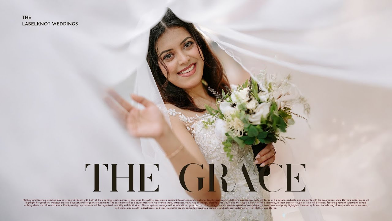 Нихин и Грейс | Видеоролик с христианской свадьбы в Керале | Labelknot Weddings | #свадьба #сваде...