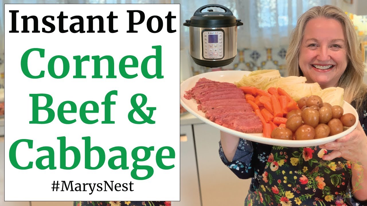 Instant Pot Corned Beef and Cabbage - Easy Corned Beef and Cabbage Instant Pot Recipe