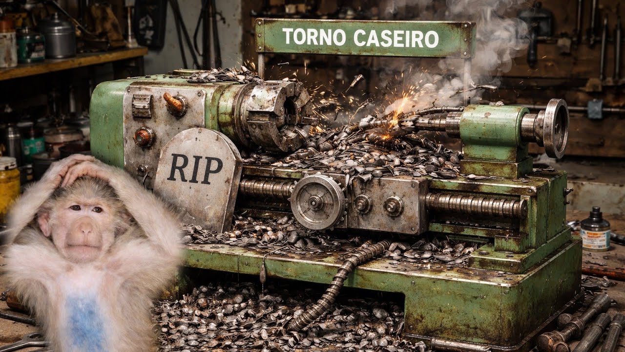 Não faça um torno antes de assistir esse video #tornocaseiro #torneiro#machine 