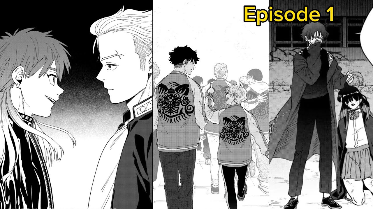 Wind Breaker Season 4 Episode 1 Manga In Hindi #windbreaker #hindiexplanation #anime #manga 