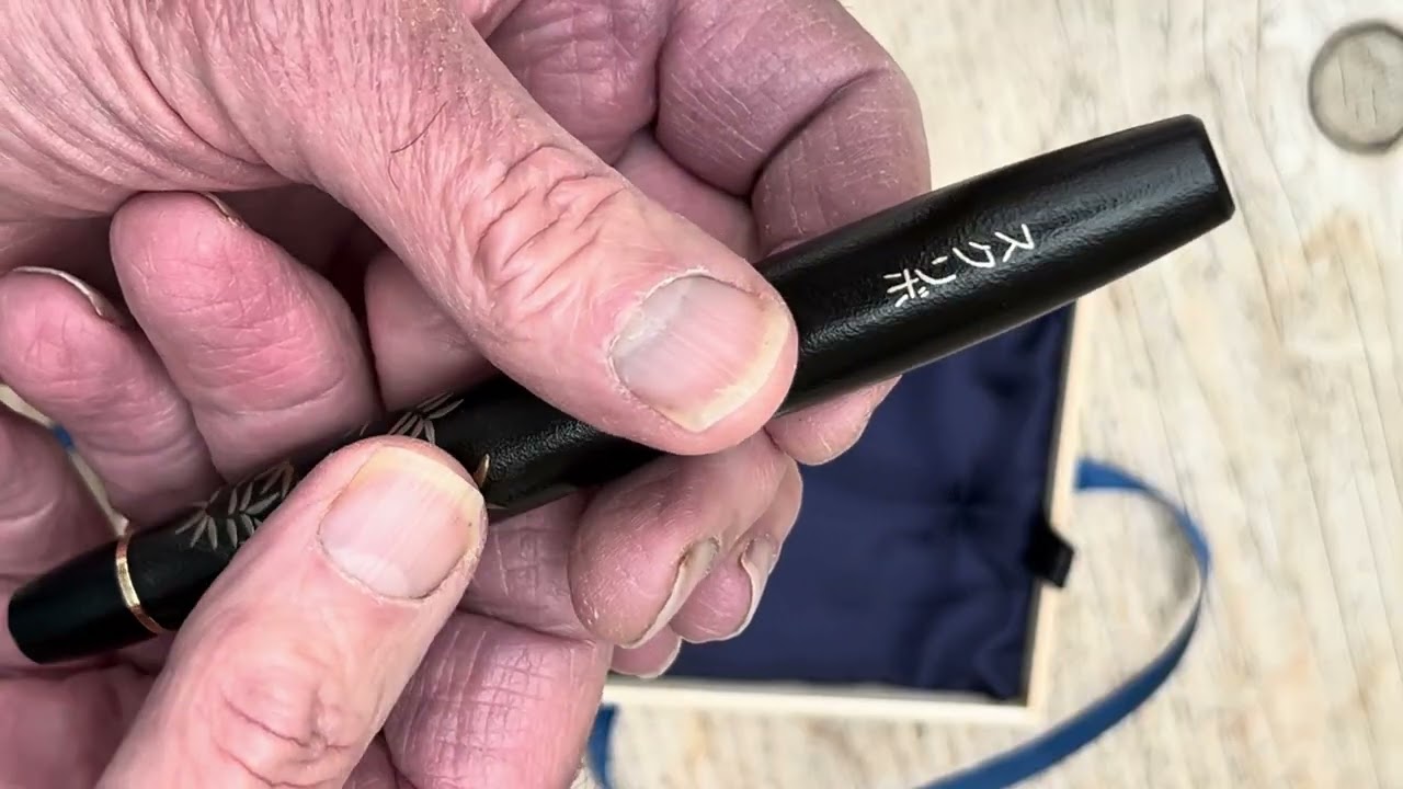 Scribo La Dotta Maki-e Bamboo Fountain Pen