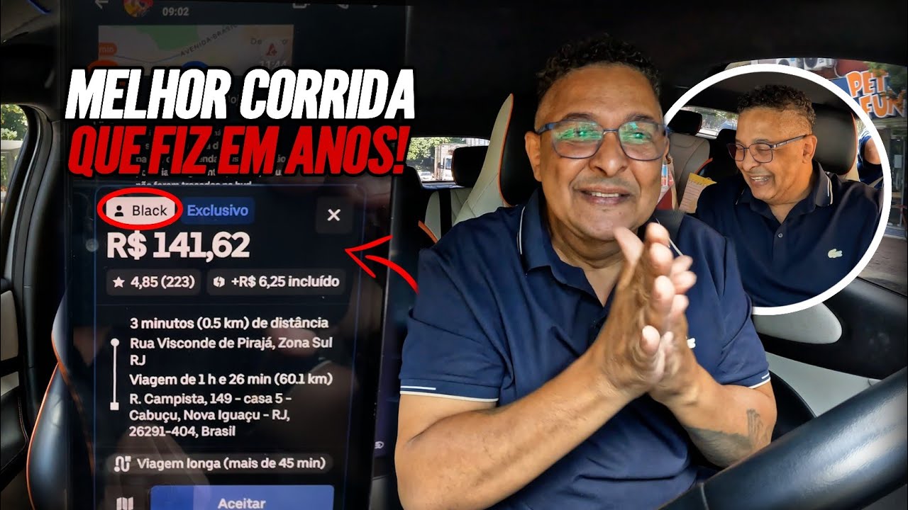 Fiz Uma Corrida De R$141,62 Para BANGU Com BYD DOLPHIN! Deu Ruim?😳