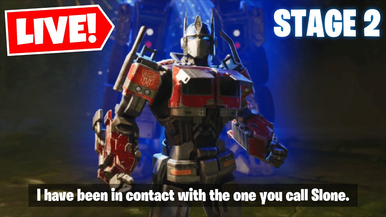 Fortnite Optimus Prime Live Event Stage 2