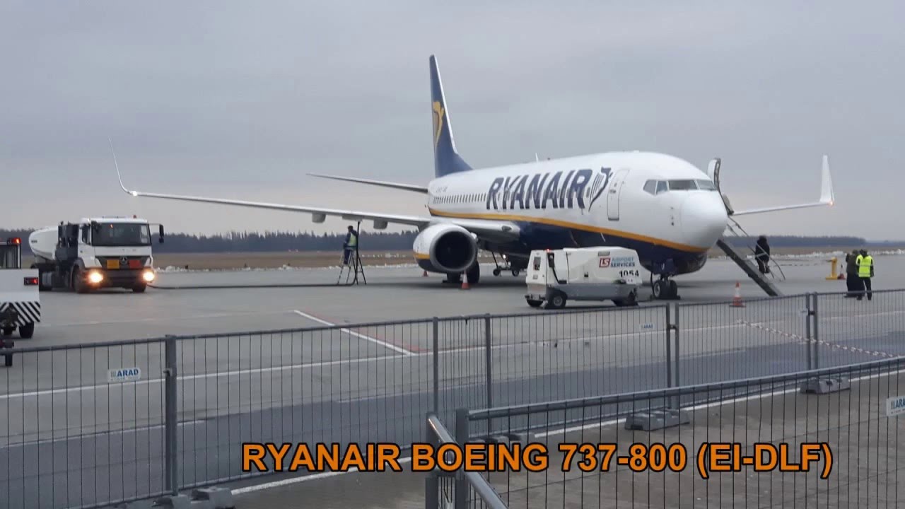 Ryanair Boeing 737-800 (EI-DLF) Warszawa Modlin - Gdańsk - Modlin