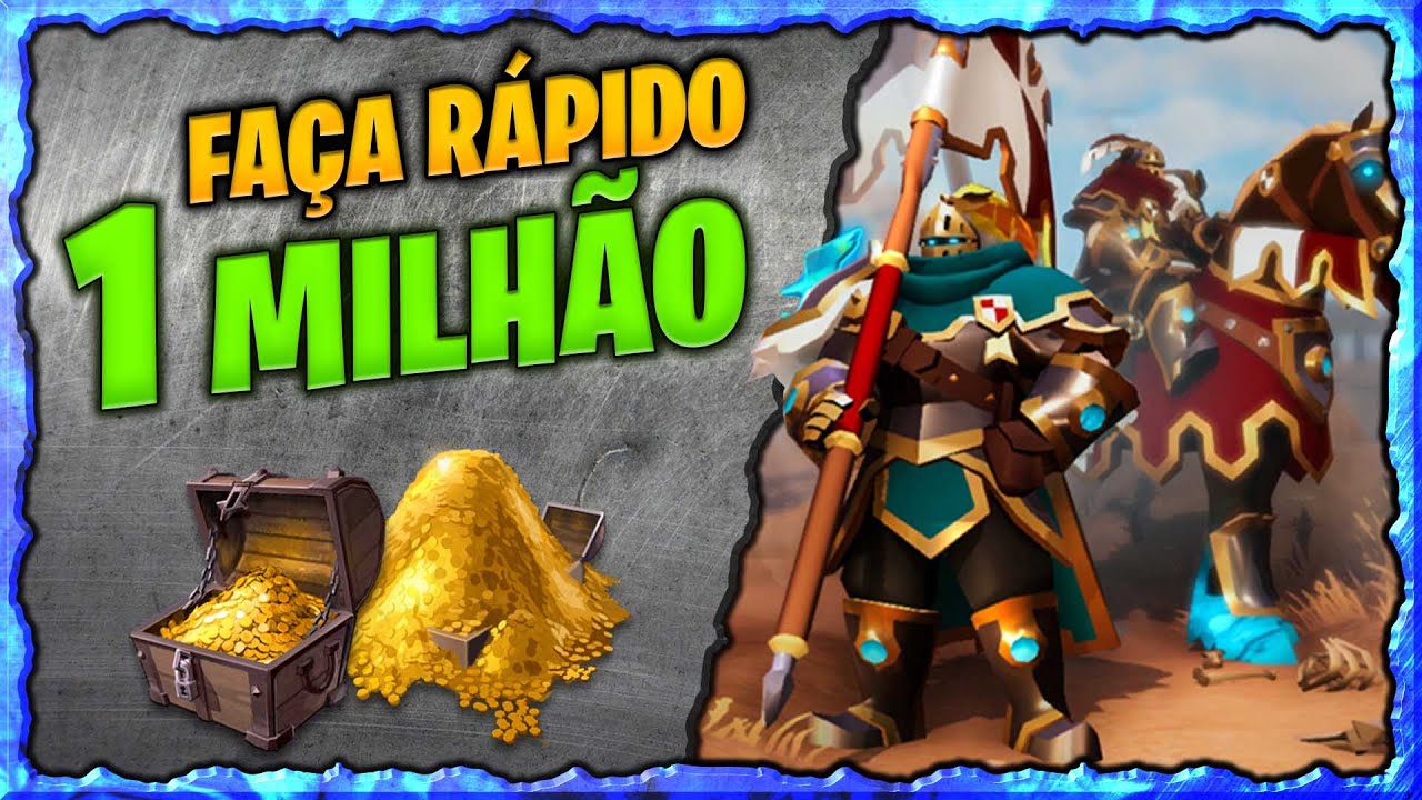 Como FAZER o PRIMEIRO MILH&Atilde;O no Albion Online