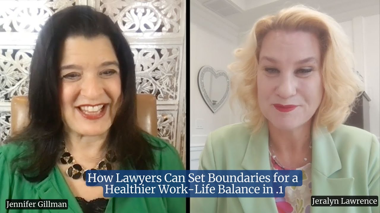 How Lawyers Can Set Boundaries for a Healthier Work-Life Balance in .1