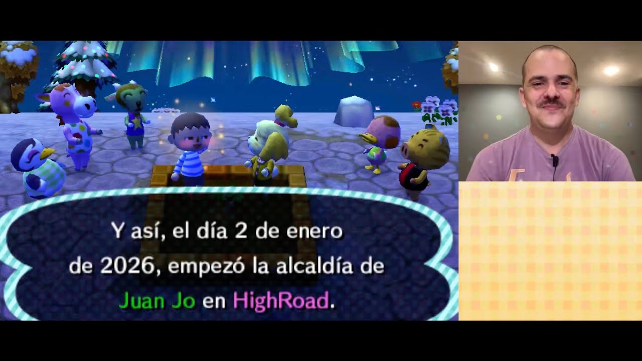 Día 1 - Un Año en Animal Crossing New Leaf