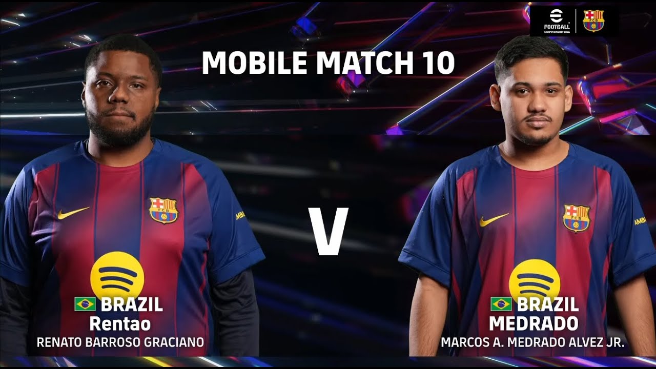 RENTAO Vs MEDRADO | FC BARCELONA MOBILE FINALS | eFootball2026