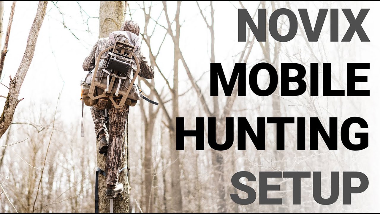 Mobile Hunting Setup for Hunting Whitetails