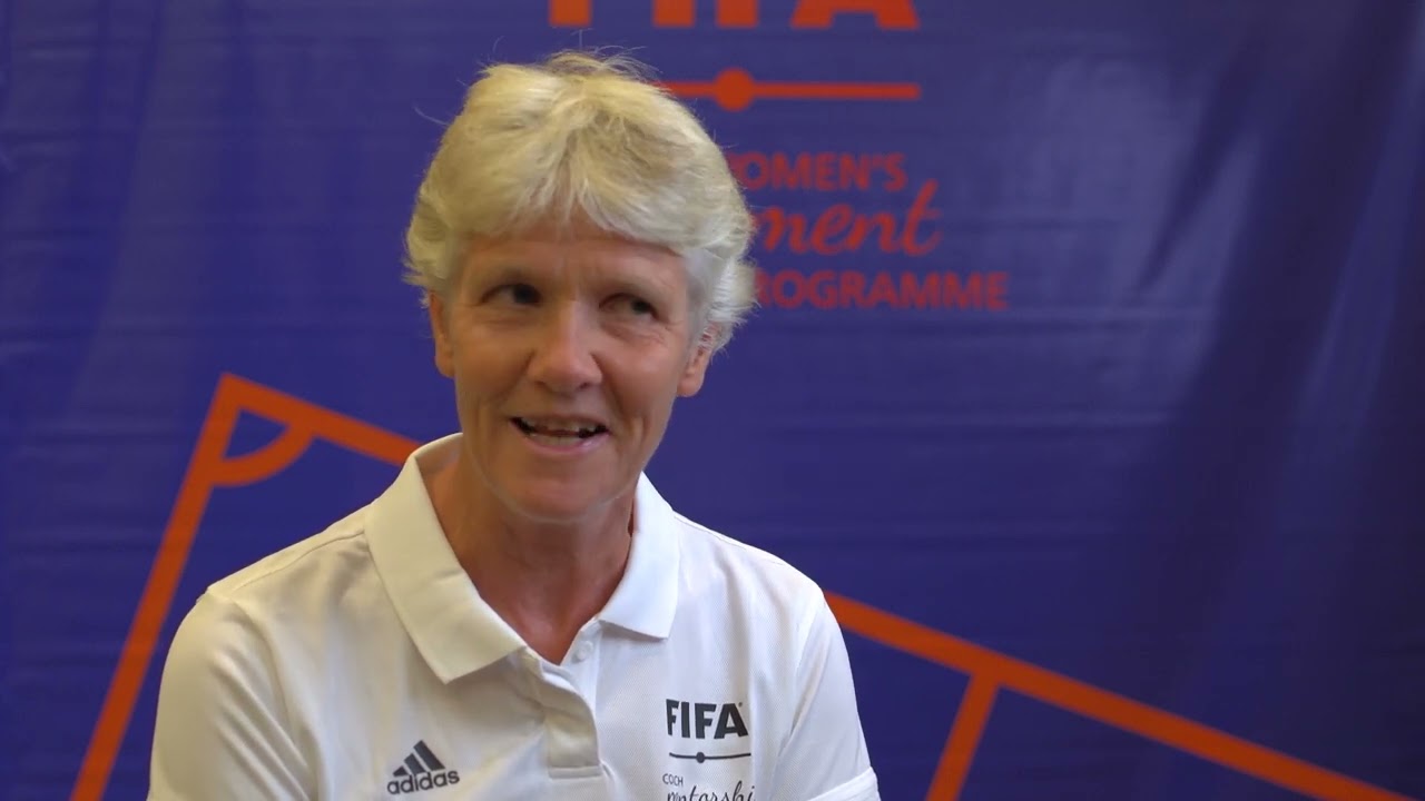 Pia Sundhage and Beverly Priestman speak on the FIFA Coach Mentorship Program