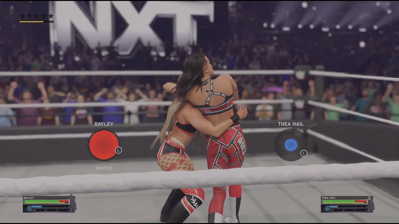 WWE 2K25_ BayLeY vs THea HaiL  !!!!