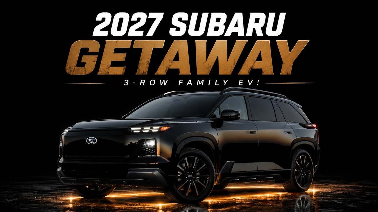 Обзор семейного электромобиля Subaru GETAWAY #автомобиль