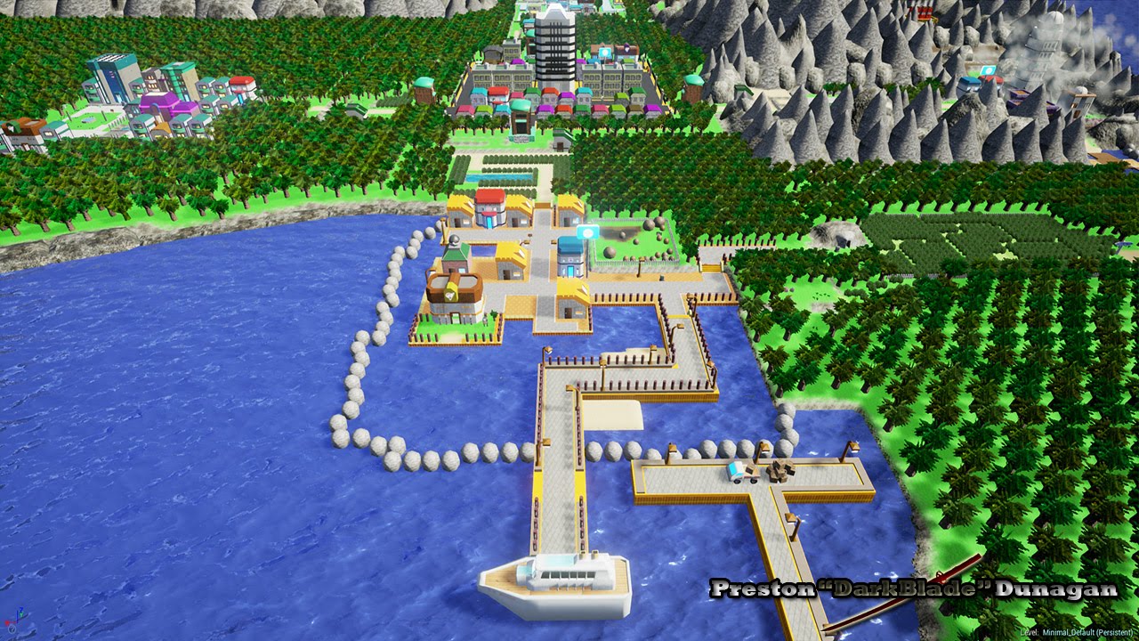 Pokemon Kanto Region in Unreal Engine 4 - Version 1.5