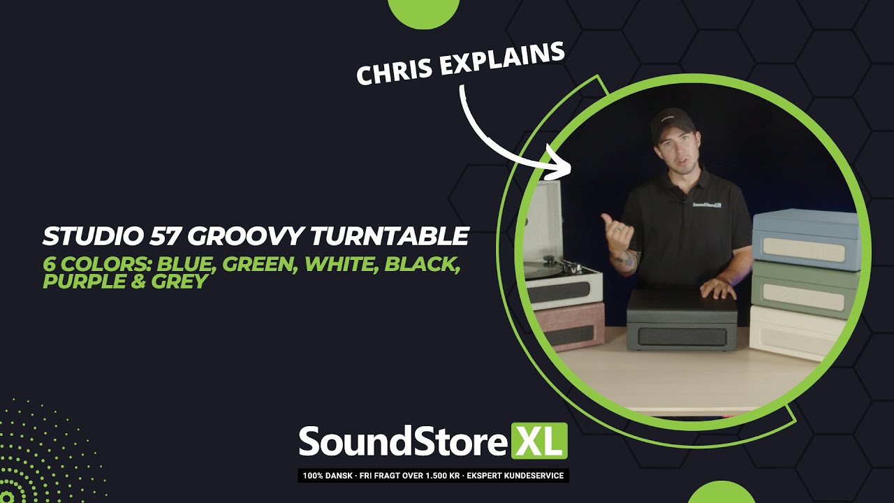 Studio 57 Groovy Turntable (6 Colors)
