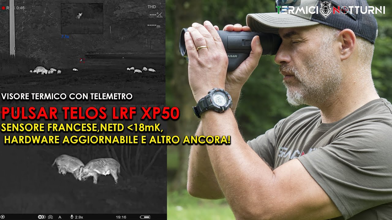 Ho provato il  Pulsar Telos LRF XP50: Il visore termico con telemetro e  componenti sostituibili!