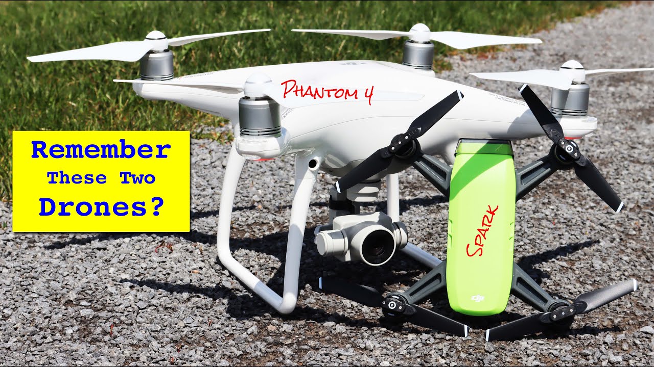 DJI Drone History - We revisit the Year 2016 Phantom 4 and Year 2017 Spark