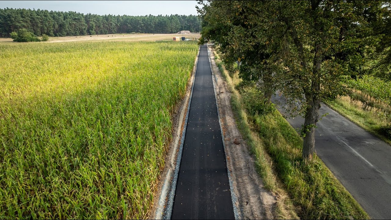 Budowa drogi dla rowerów Kłoda - Tarnowa Łąka