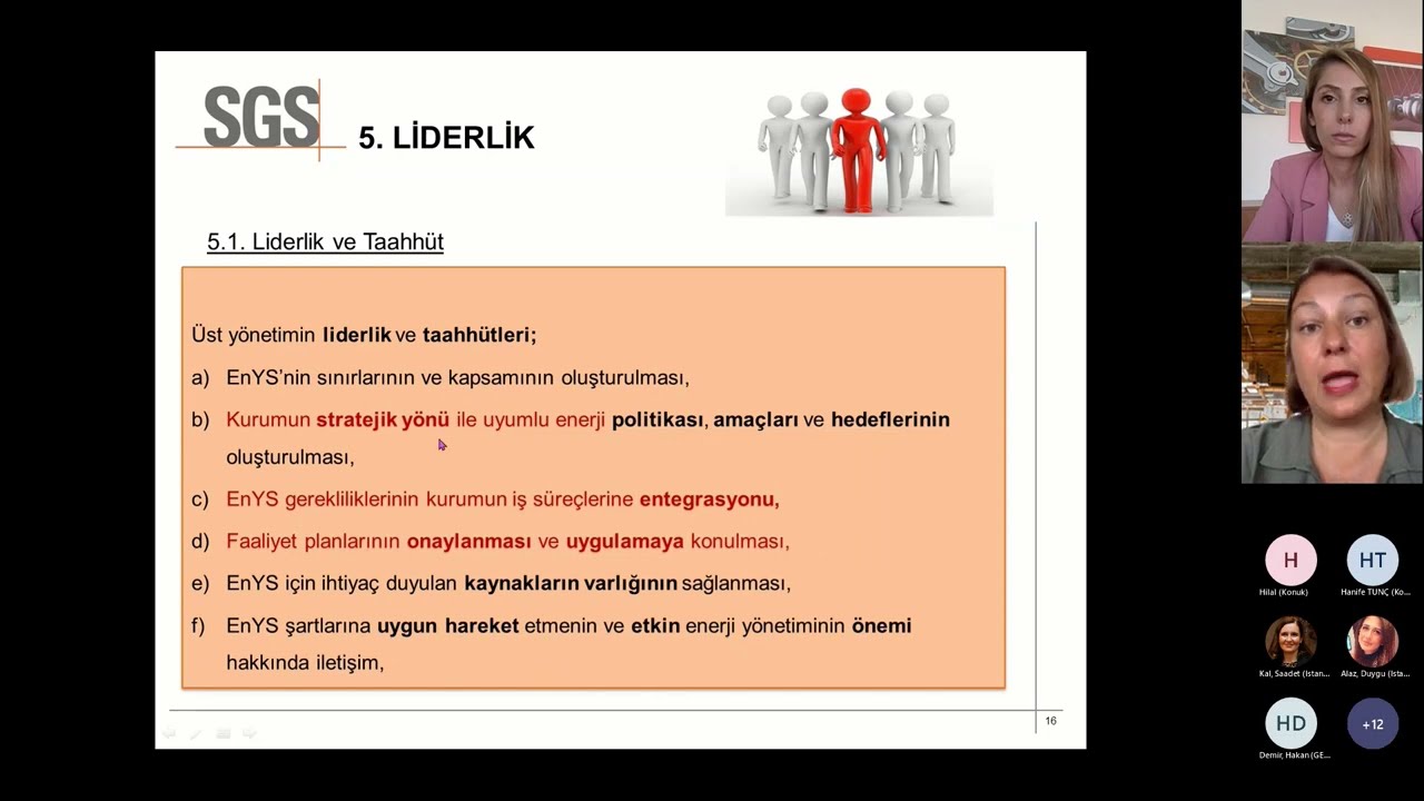 ISO 50001 Bilgilendirme Semineri