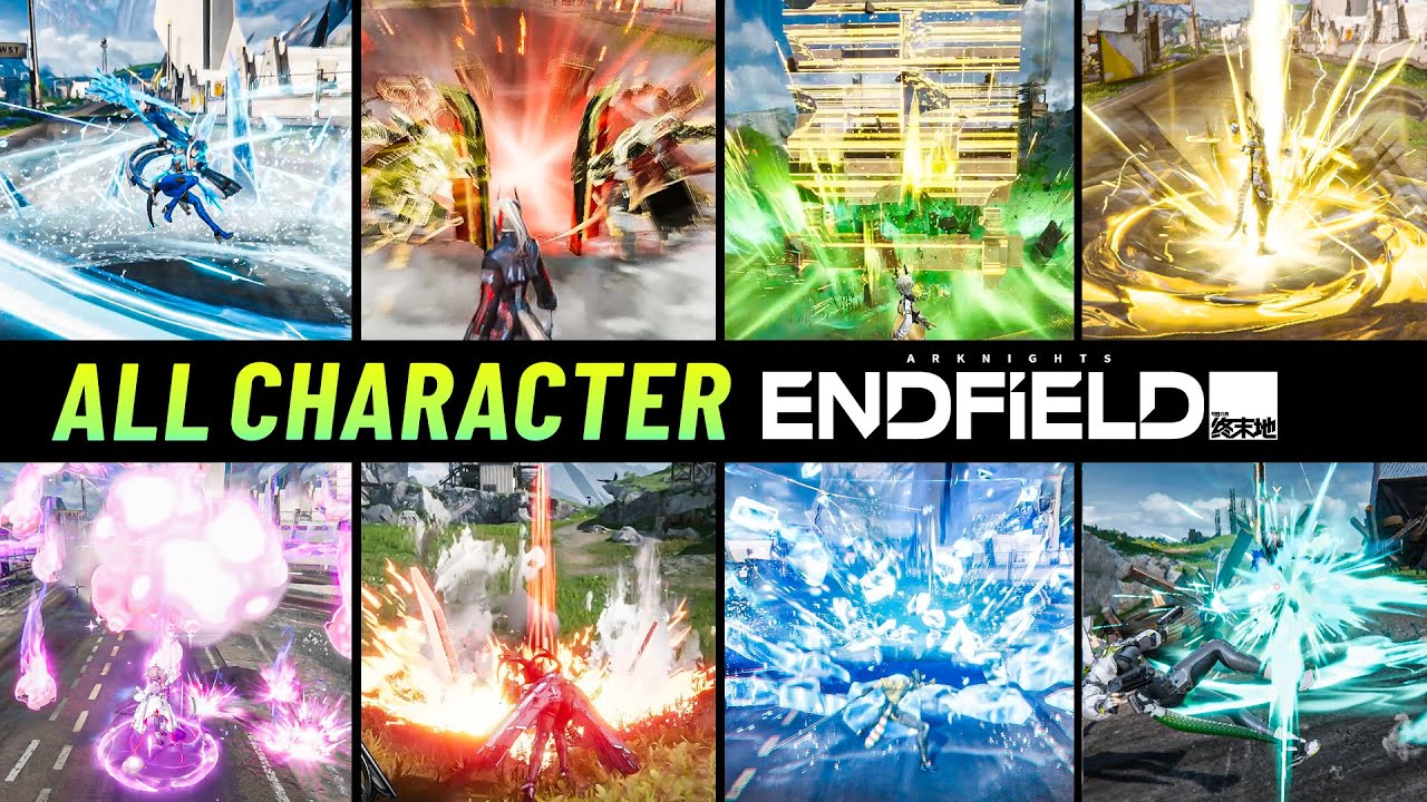 All Characters Gameplay | Arknight Endfield