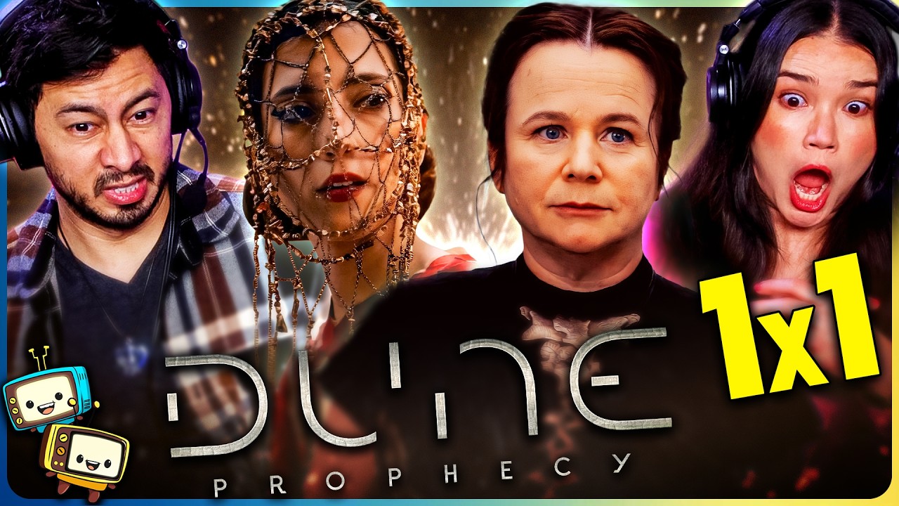 DUNE: PROPHECY 1x1 Reaction & Discussion! | Emily Watson | Mark Strong | Max w/ Jaby Koay