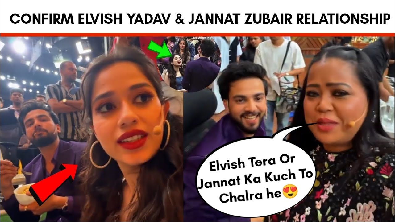 OMG🤯- Confirm Elvish Yadav& Jannat Zubair In Relationship?🤔| Bharti Vlog Clip Elvish & Jannat Bond?