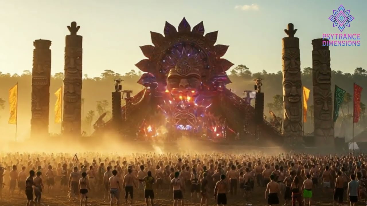 Psytrance Festival 2025 in Paradise 🌴 | Neural Synchronicity Full On Set 🔥 Mind-Blowing Experience