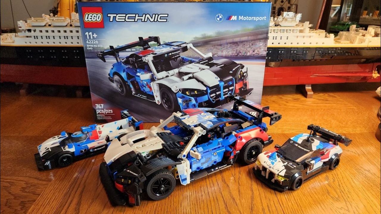 Конструктор Lego Technic BMW GT3 EVO, набор 42226: сборка и обзор.