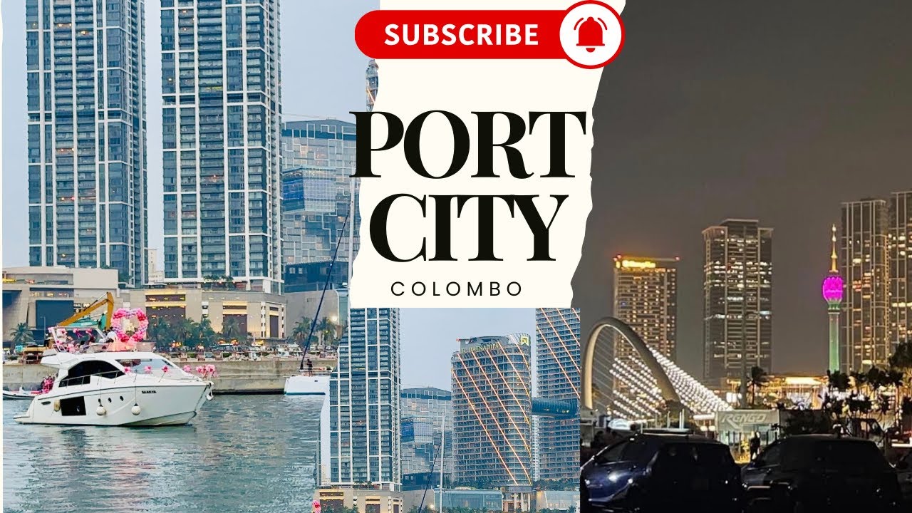 Port City Colombo | Srilanka | Tharmiyan vlogs 