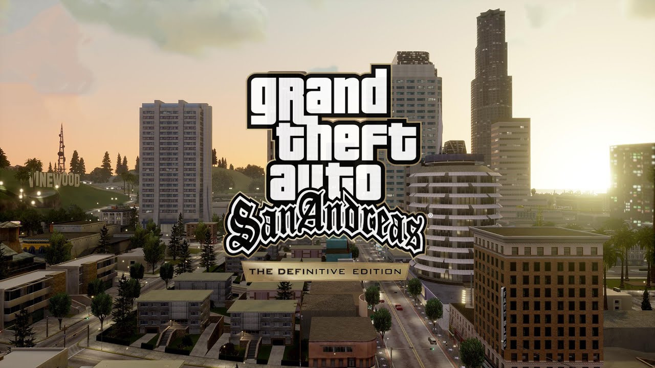 GTA Trilogy : San Andreas Definitive Edition Xbox One S Gameplay