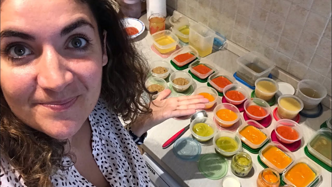 🍵 SVEZZAMENTO 🥣Prepariamo insieme le pappe da congelare |