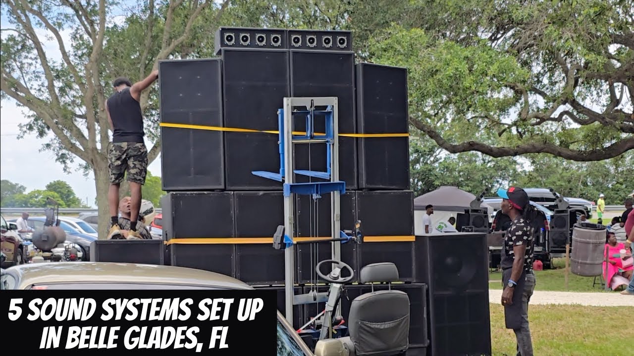5 SOUND SYSTEM SET UP IN BELLE GLADES, FL