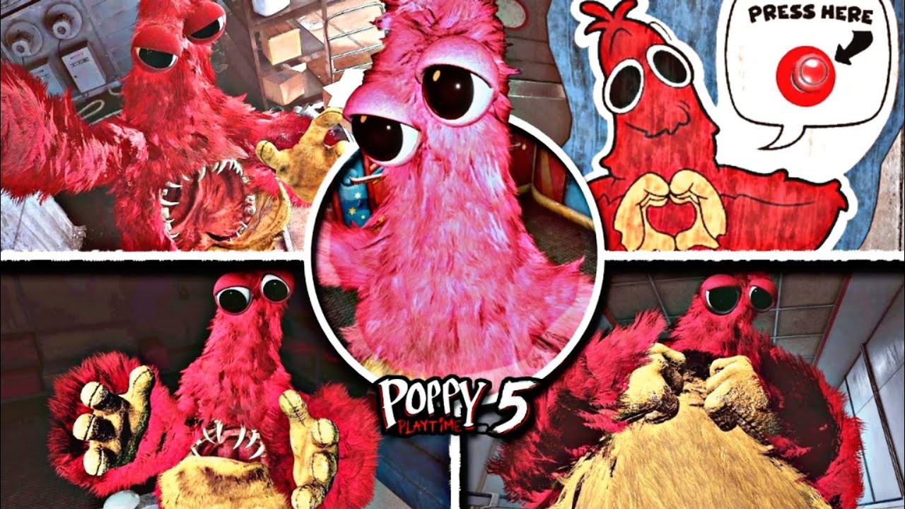 Chum Chompkins All Cut scene!!! Poppy Playtime Chapter 5!!