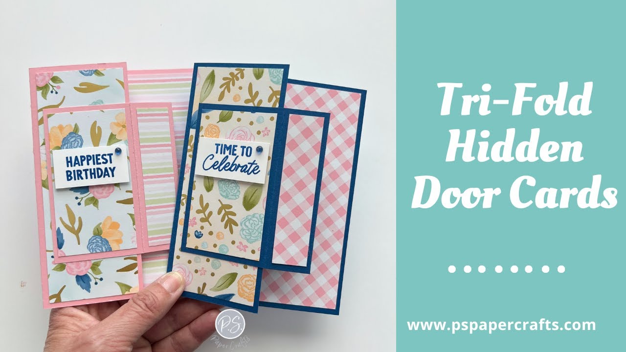 How To Make Tri-Fold Hidden Door Cards