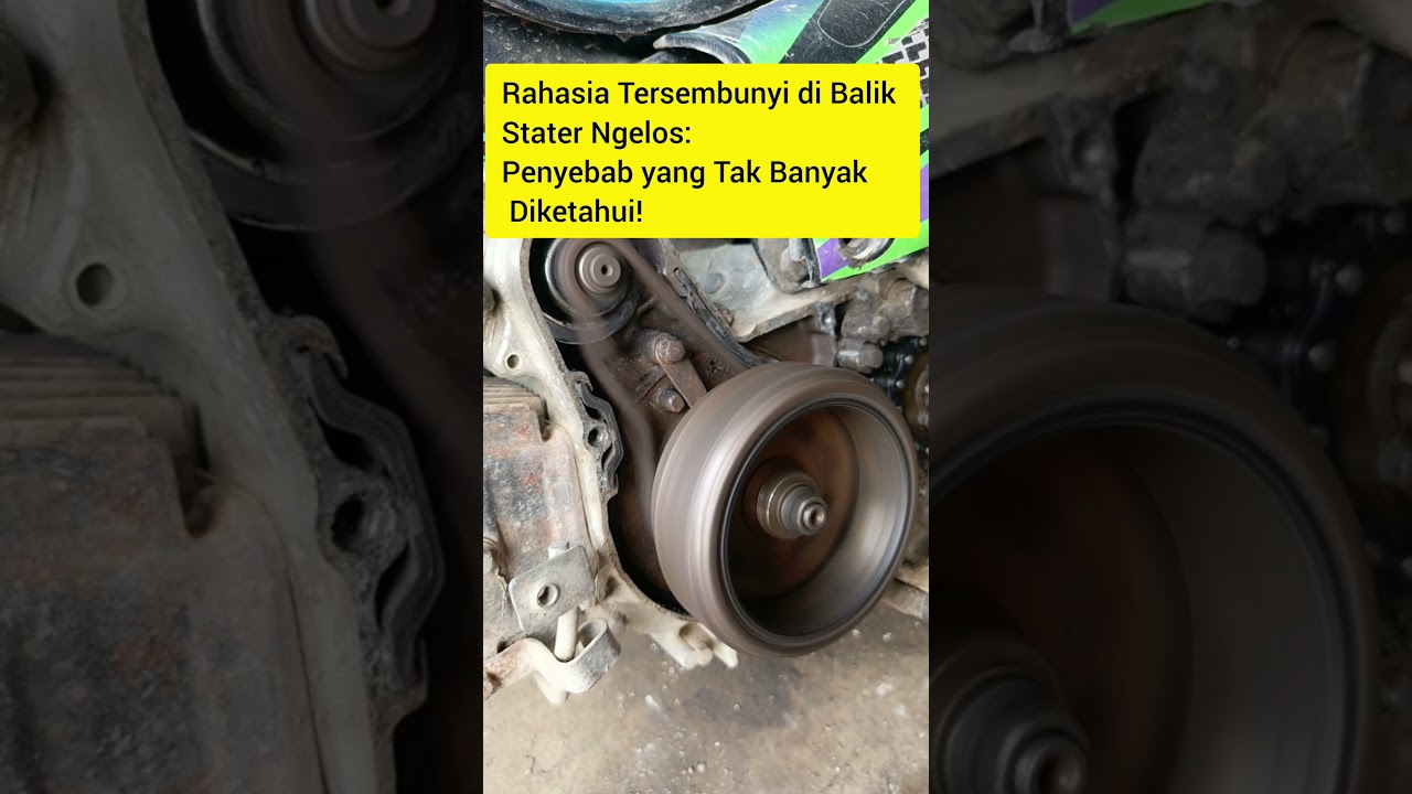 Penyebab motor Supra di starter ngelos #shorts #supra