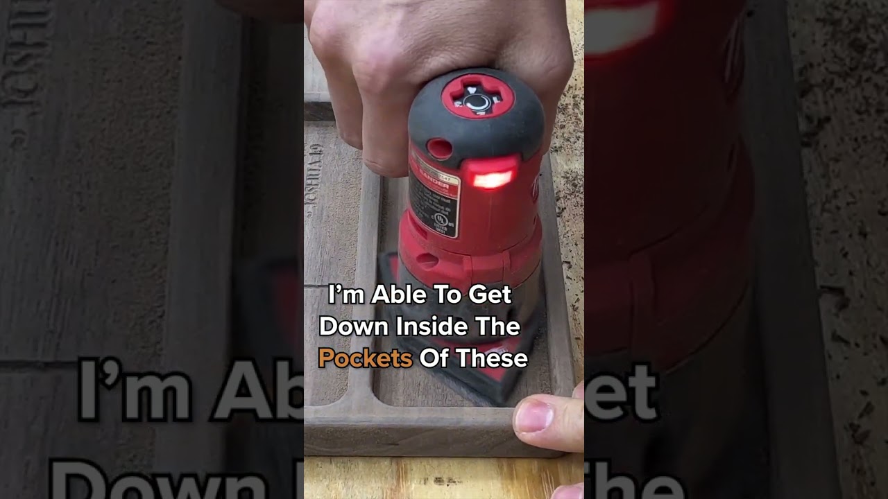 Perfect Tight Spot Sander!