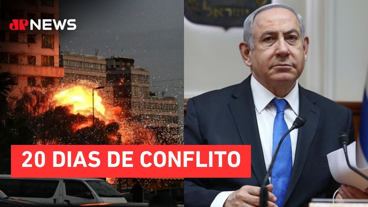 Irã intensifica ataques ao setor energético em retaliação à ofensiva de Israel | TEMPO REAL