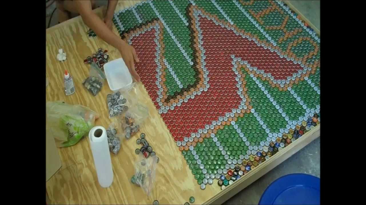 Virginia Tech Beer Cap Table Time-Lapse