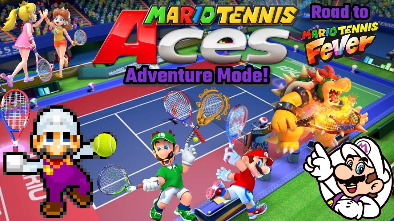Mario Tennis Aces Adventure Mode (Live) Part 2 [Finale] - More orb collecting, Luigi will be saved!