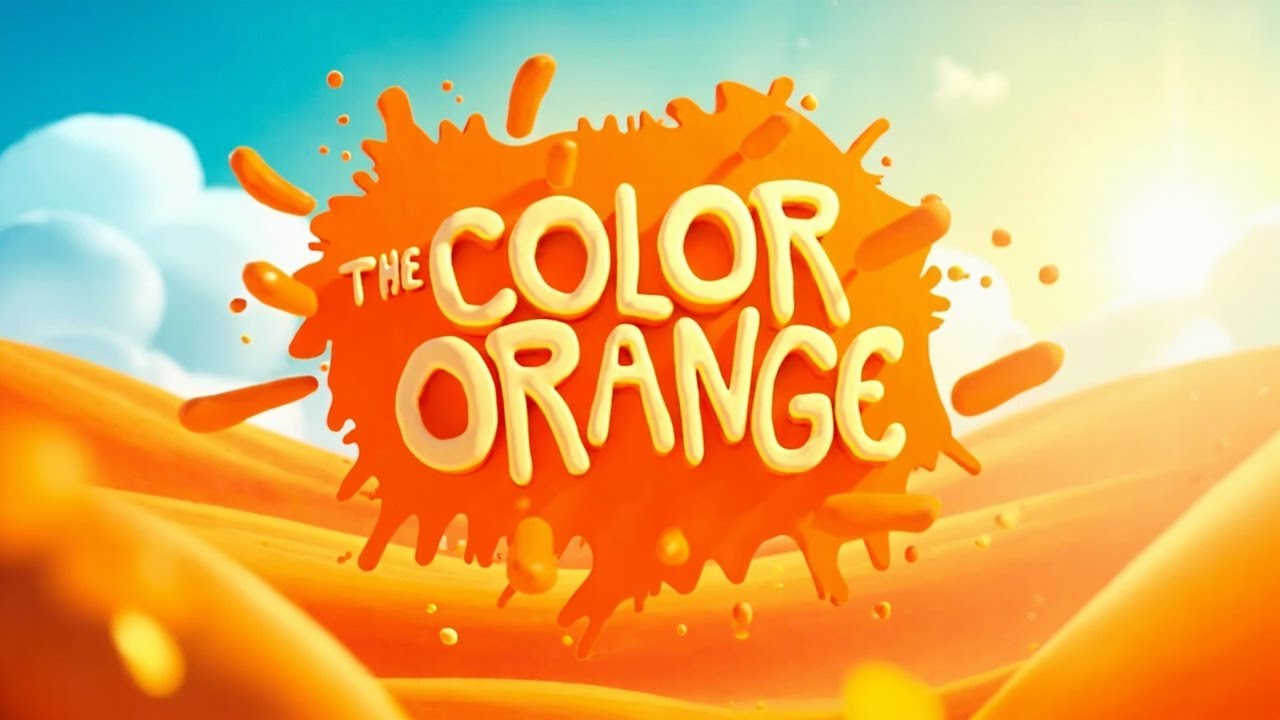 The Orange Song for Preschool & Toddlers  Learn Colors with Songs