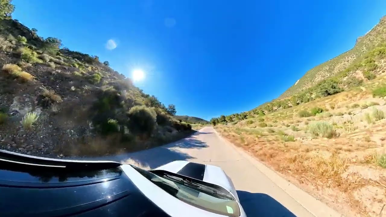 Lovell Canyon Road Early July 2025