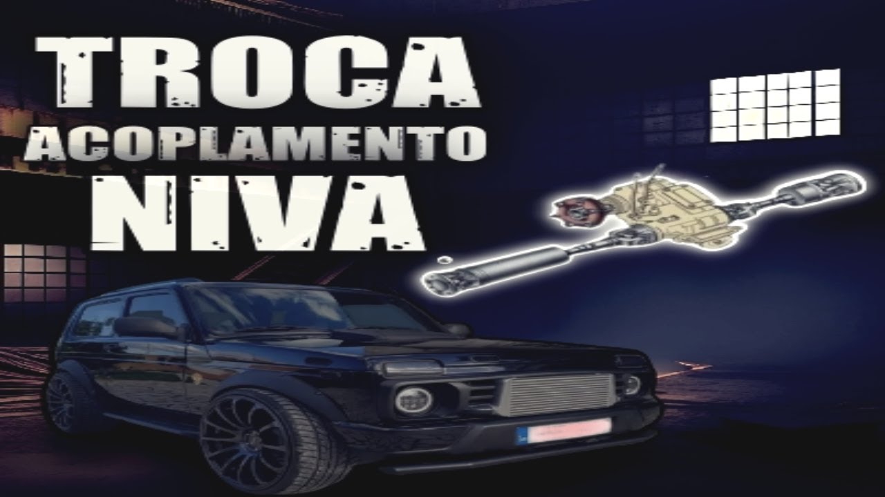 Como Trocar Bolachao do LADA NIVA, Trocamos o acoplamento do cambio LADA NIVA эластичную муфту НИВА