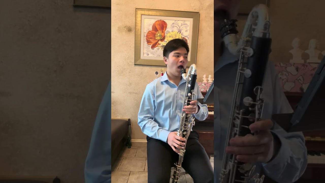 Jimmy Lu Bass Clarinet 2024 GDYO Audition
