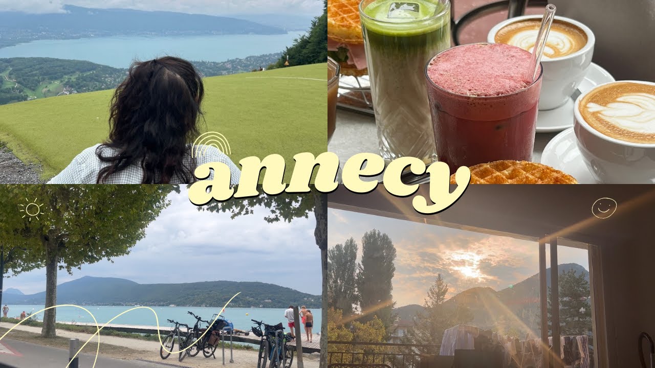 annecy en août mais il pleut et on fait que de dormir